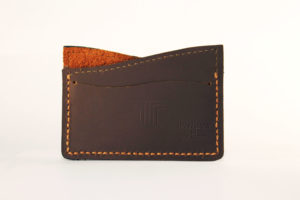 Brown and Brown Cardholder